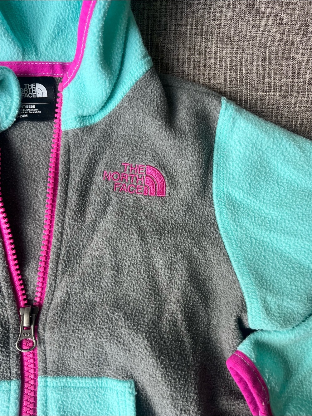 The North Face fleece size 18-24 months - Picture 2 of 5